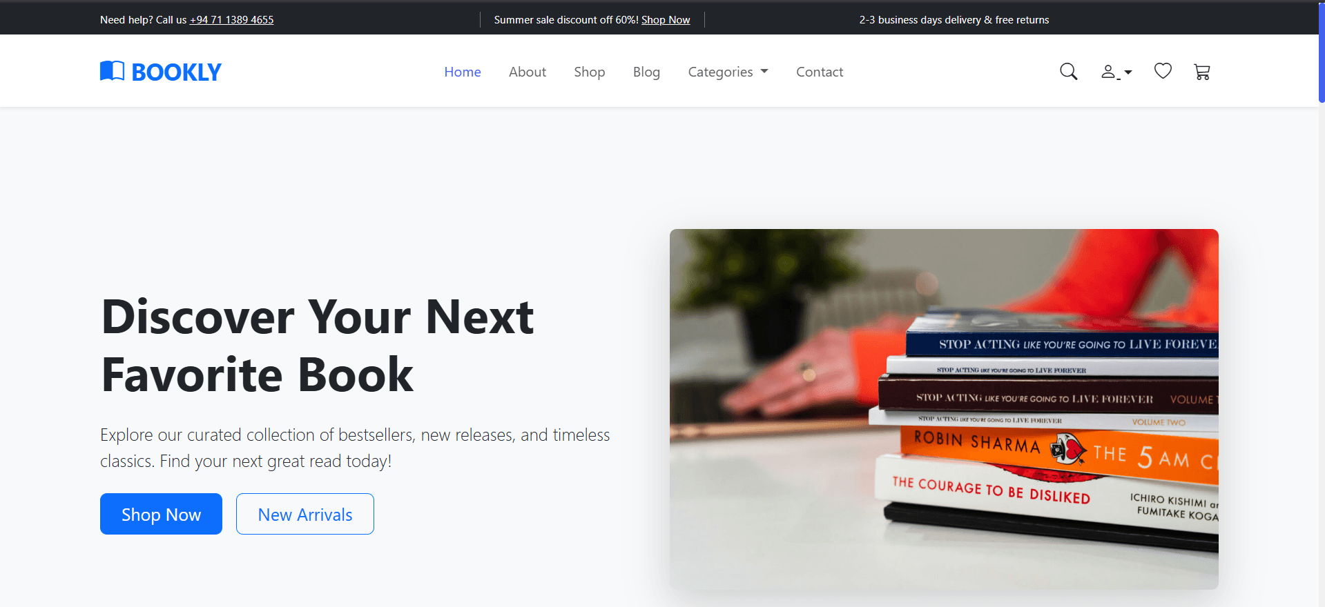 Bookly - Online book store