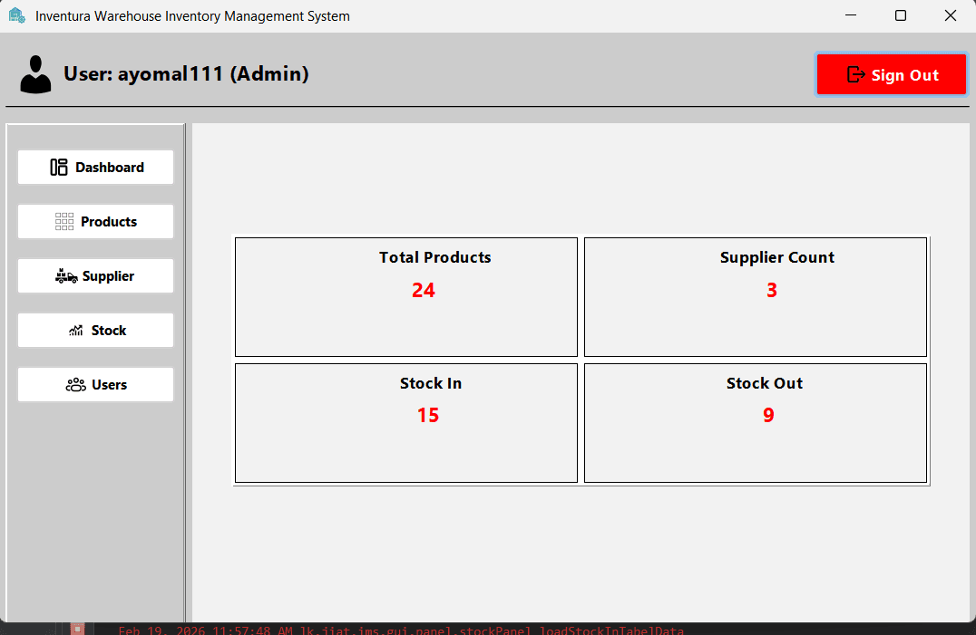Inventory management System